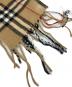 中古・古着 Burberry's (バーバリーズ) ノバチェックウールマフラー ブラウン：5000円
