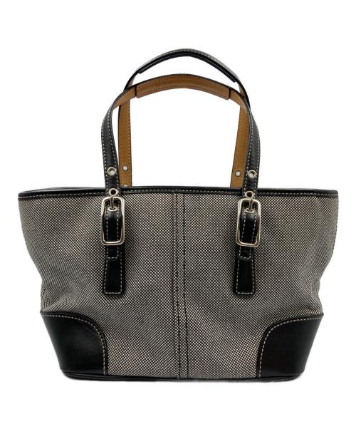 COACH（コーチ）COACH (コーチ) ミニハンドバッグ ブラックの古着・服飾アイテム