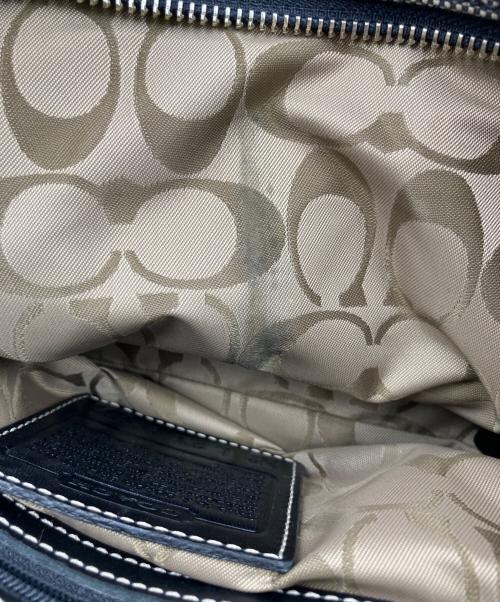 COACH（コーチ）COACH (コーチ) ミニハンドバッグ ブラックの古着・服飾アイテム