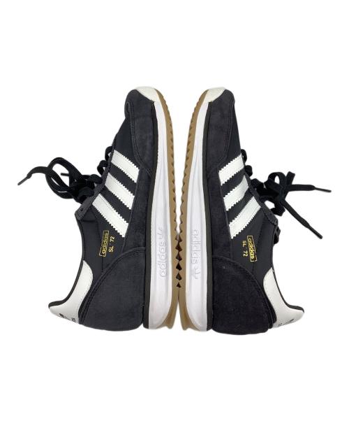 adidas（アディダス）adidas (アディダス) スニーカー SL 72 RS ブラック×ホワイト サイズ:US 5 1/2の古着・服飾アイテム