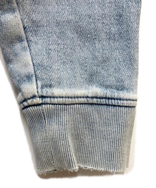 DIESEL（ディーゼル）DIESEL (ディーゼル) デニムスウェット インディゴ サイズ:SIZE Lの古着・服飾アイテム