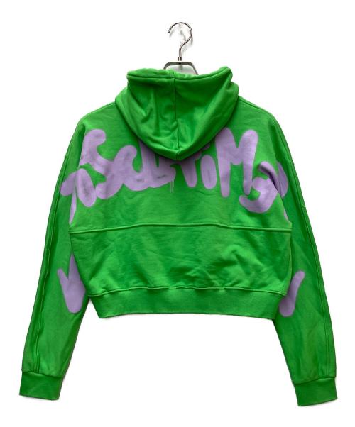 disclaimer（ディスクライマー）disclaimer (ディスクライマー) パーカー グリーン サイズ:Sの古着・服飾アイテム