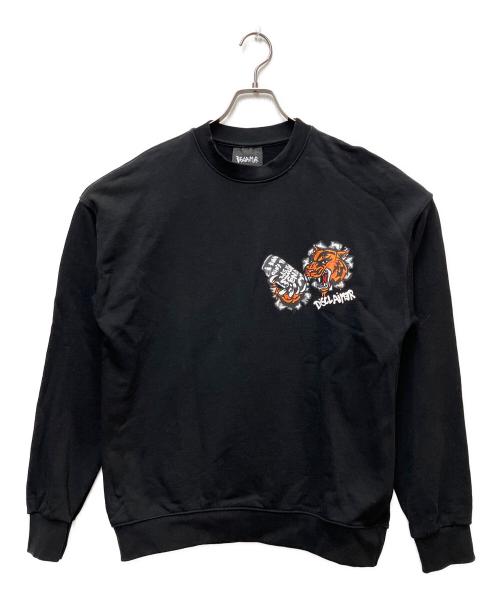 disclaimer（ディスクライマー）disclaimer (ディスクライマー) スウェット ブラック サイズ:Mの古着・服飾アイテム