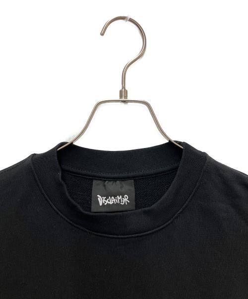disclaimer（ディスクライマー）disclaimer (ディスクライマー) スウェット ブラック サイズ:Mの古着・服飾アイテム