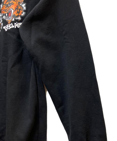 disclaimer（ディスクライマー）disclaimer (ディスクライマー) スウェット ブラック サイズ:Mの古着・服飾アイテム