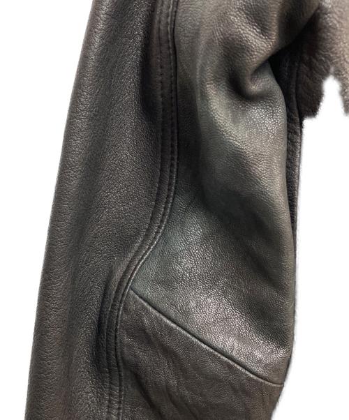 JACKROSE（ジャックローズ）JACKROSE (ジャックローズ) レザージャケット ブラック サイズ:3の古着・服飾アイテム