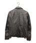 JACKROSE (ジャックローズ) レザージャケット ブラック サイズ:3：10000円