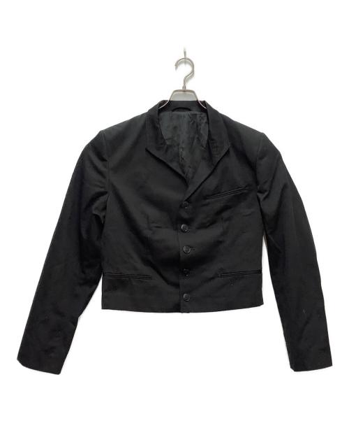 agnes b homme（アニエスベーオム）agnes b homme (アニエスベーオム) ショートジャケット ブラック サイズ:50 未使用品の古着・服飾アイテム