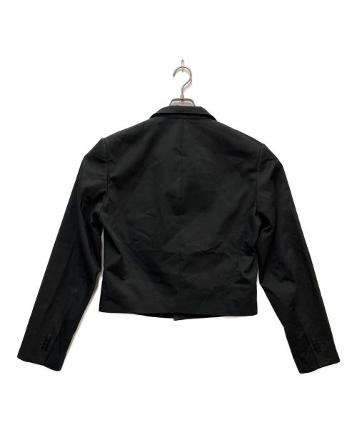 agnes b homme（アニエスベーオム）agnes b homme (アニエスベーオム) ショートジャケット ブラック サイズ:50 未使用品の古着・服飾アイテム