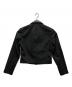 agnes b homme (アニエスベーオム) ショートジャケット ブラック サイズ:50 未使用品：17000円