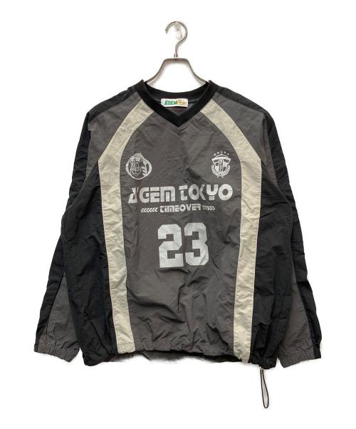 A'gem（エージェム）A'gem (エージェム) ナイロンジャケット グレー サイズ:SIZE Freeの古着・服飾アイテム