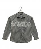stussyステューシー）の古着「長袖シャツ」｜グレー