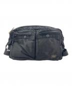 PORTERポーター）の古着「TANKER WAIST BAG」｜ブラック