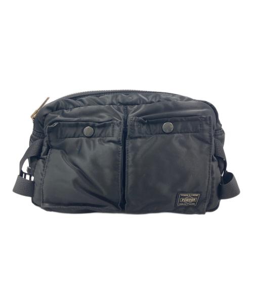 PORTER（ポーター）PORTER (ポーター) TANKER WAIST BAG ブラックの古着・服飾アイテム