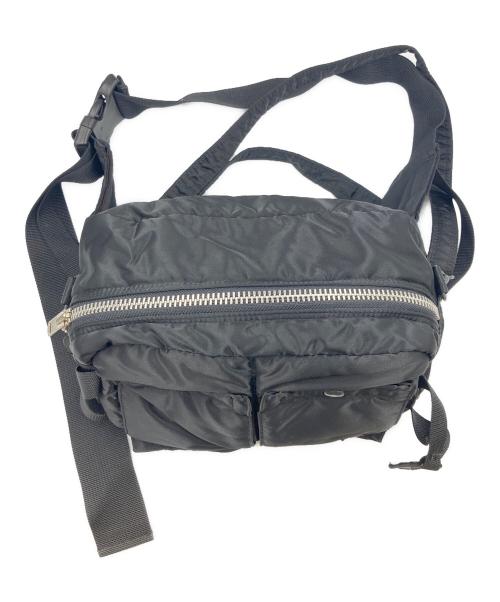 PORTER（ポーター）PORTER (ポーター) TANKER WAIST BAG ブラックの古着・服飾アイテム
