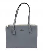 COACHコーチ）の古着「トートバッグ ニーナ キャリーオール」｜スカイブルー