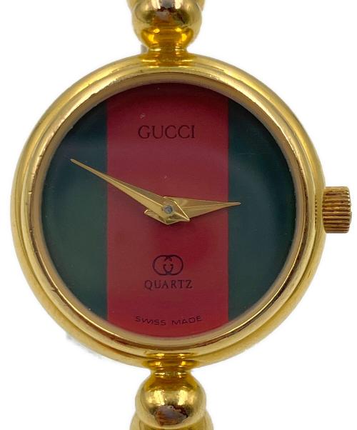 GUCCI（グッチ）GUCCI (グッチ) バングルウォッチ シェリーラインの古着・服飾アイテム