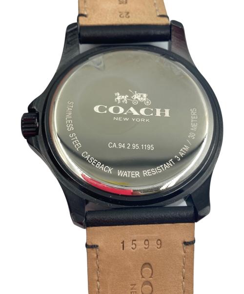 COACH（コーチ）COACH (コーチ) クロノグラフ ネイビーの古着・服飾アイテム