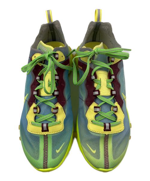 NIKE（ナイキ）NIKE (ナイキ) UNDERCOVER (アンダーカバー) React Element 87/UNDERCOVER イエロー サイズ:US 8の古着・服飾アイテム
