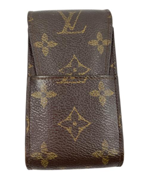LOUIS VUITTON（ルイ ヴィトン）LOUIS VUITTON (ルイ ヴィトン) エテュイ・シガレット モノグラム エベヌの古着・服飾アイテム