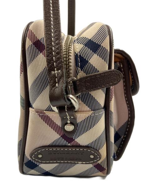 BURBERRY BLUE LABEL（バーバリー ブルー レーベル）BURBERRY BLUE LABEL (バーバリー ブルー レーベル) ノバチェックショルダーバッグ ベージュの古着・服飾アイテム