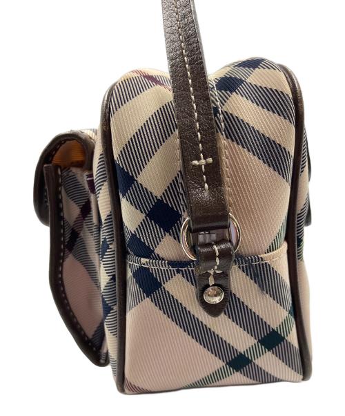 BURBERRY BLUE LABEL（バーバリー ブルー レーベル）BURBERRY BLUE LABEL (バーバリー ブルー レーベル) ノバチェックショルダーバッグ ベージュの古着・服飾アイテム