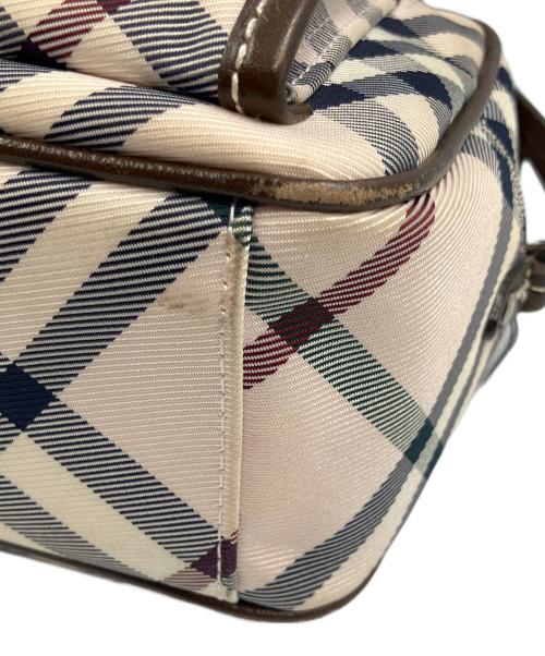 BURBERRY BLUE LABEL（バーバリー ブルー レーベル）BURBERRY BLUE LABEL (バーバリー ブルー レーベル) ノバチェックショルダーバッグ ベージュの古着・服飾アイテム