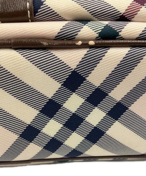 BURBERRY BLUE LABEL（バーバリー ブルー レーベル）BURBERRY BLUE LABEL (バーバリー ブルー レーベル) ノバチェックショルダーバッグ ベージュの古着・服飾アイテム