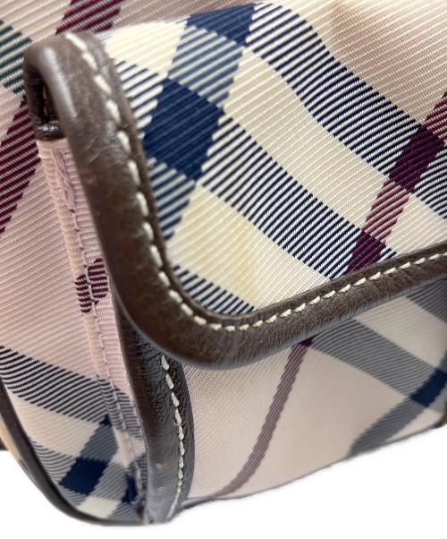 BURBERRY BLUE LABEL（バーバリー ブルー レーベル）BURBERRY BLUE LABEL (バーバリー ブルー レーベル) ノバチェックショルダーバッグ ベージュの古着・服飾アイテム