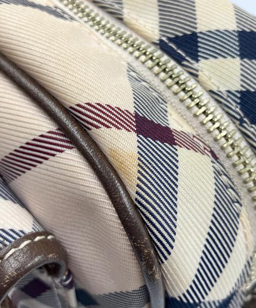 BURBERRY BLUE LABEL（バーバリー ブルー レーベル）BURBERRY BLUE LABEL (バーバリー ブルー レーベル) ノバチェックショルダーバッグ ベージュの古着・服飾アイテム