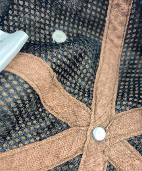 MONCLER（モンクレール）MONCLER (モンクレール) キャップ ブラウン サイズ:不明の古着・服飾アイテム