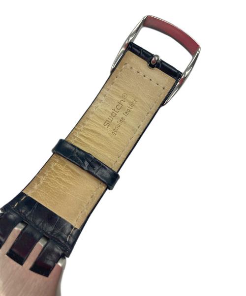 SWATCH（スウォッチ）SWATCH (スウォッチ) 腕時計 DARK EMIR ブラックの古着・服飾アイテム