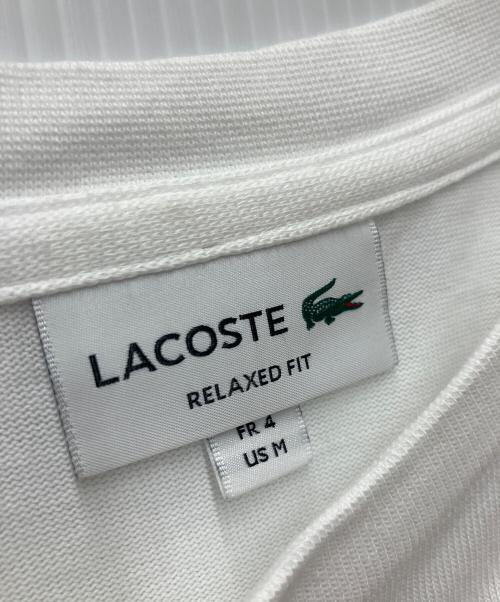 LACOSTE（ラコステ）LACOSTE (ラコステ) Jeu Set et MatchロングスリーブTシャツ ホワイト サイズ:FR 4の古着・服飾アイテム