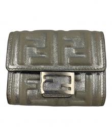 FENDI（フェンディ）の古着「カードケース」｜シルバー