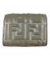 FENDI (フェンディ) カードケース シルバー：11000円