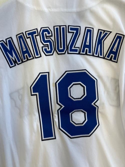 MIZUNO（ミズノ）MIZUNO (ミズノ) 神戸智弁 ベースボールシャツ ホワイト×ブラック サイズ:Lの古着・服飾アイテム