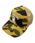 A BATHING APE（アベイシングエイプ）の古着「メッシュキャップ」｜カーキ