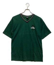 stussy（ステューシー）の古着「バックプリントTシャツ」｜グリーン