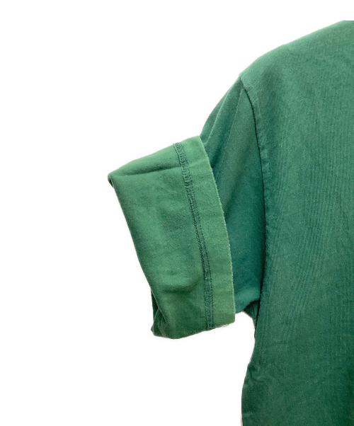 stussy（ステューシー）stussy (ステューシー) バックプリントTシャツ グリーン サイズ:表記無の古着・服飾アイテム