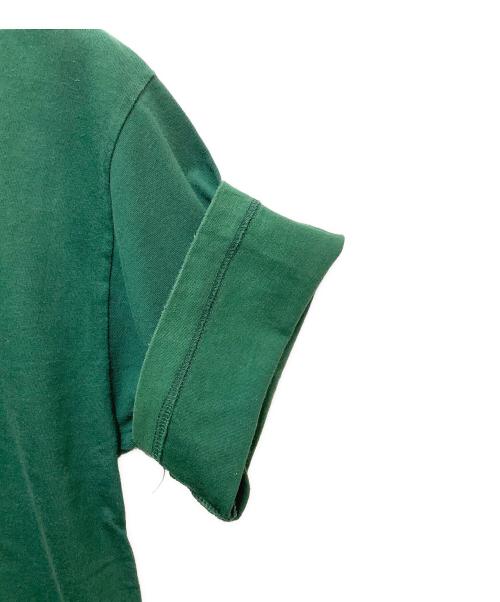 stussy（ステューシー）stussy (ステューシー) バックプリントTシャツ グリーン サイズ:表記無の古着・服飾アイテム