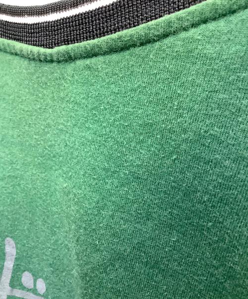 stussy（ステューシー）stussy (ステューシー) バックプリントTシャツ グリーン サイズ:表記無の古着・服飾アイテム