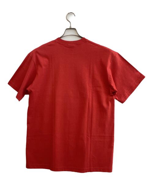 stussy（ステューシー）stussy (ステューシー) プリントTシャツ レッド サイズ:SIZE Lの古着・服飾アイテム