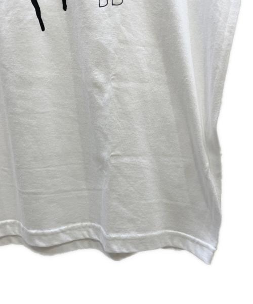 stussy（ステューシー）stussy (ステューシー) プリントTシャツ ホワイト サイズ:Lの古着・服飾アイテム