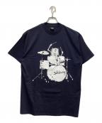 stussyステューシー）の古着「プリントTシャツ」｜ネイビー