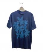 stussyステューシー）の古着「プリントTシャツ」｜ネイビー