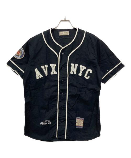 AVIREX（アヴィレックス）AVIREX (アヴィレックス) 半袖シャツ ブラック サイズ:SIZE XLの古着・服飾アイテム