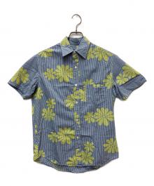 stussy（ステューシー）の古着「半袖シャツ」｜ブルー×イエロー