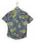 stussy (ステューシー) 半袖シャツ ブルー×イエロー サイズ:S：6000円