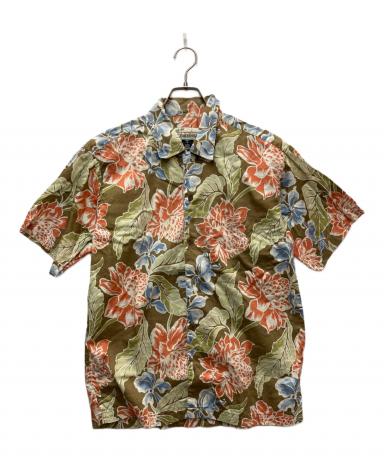中古・古着通販】pataloha (パタロハ) 半袖シャツ ベージュ×レッド