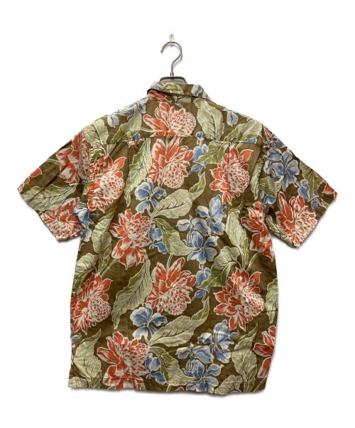 pataloha（パタロハ）pataloha (パタロハ) 半袖シャツ ベージュ×レッド サイズ:SIZE Sの古着・服飾アイテム
